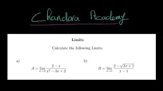 Calculating Classic Limits for GRADE 12 (0/0 form)  | part 4