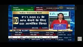 First Trade 10th January 2025 : Zee Business Live | Share Market Live Updates | Stock Market News