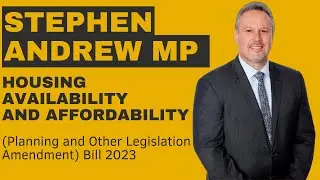 Housing Availability and Affordability (Planning and Other Legislation Amendment) Bill 2023
