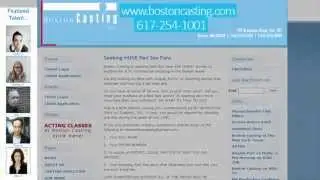 Boston Casting with over 60,000 union and non-union actors