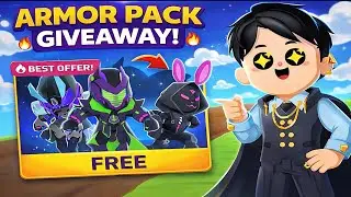 3 set Armor pack giveaway💫💯 | PKXD giveaway... #pkxd #pkxduniverse #giveaway 