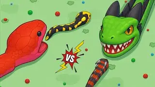 Snake Clash.io VS Snake Hero 🐍 - MAX LEVEL l Best EPIC Comparison! Which is the Game?🔥 #126