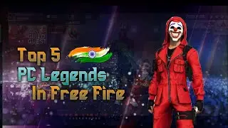 Top 5 Fastest PC Players In India Server🇮🇳 // Dev FF