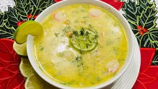 شوربة سي فود 🍤 صيامي بدون كريمه 🍜👌 من مطبخي حنان خليل 👍 Hanan Khalil