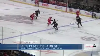 Weekend Rush games in jeopardy due to the ECHL players&rsquo; strike