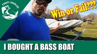 I bought a bass boat on Facebook. 16 feet SeaArk McBass 160