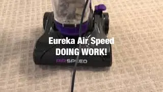 Vacuuming Eureka Air Speed DEMO
