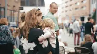Flash mob i Spinderiet