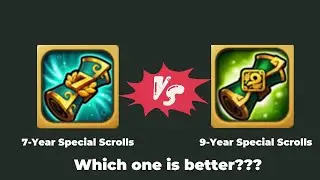 WOW!!! This Scroll is INSANE : Epic Comparison of 7-Year vs 9-Year Special Scrolls #summonerswar