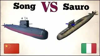 Chinese Song Class vs Italian Sauro Class Submarine