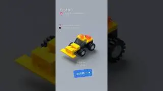 LEGO Bull Dozer #lego #legotoys #diy #satisfying