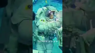 Astronaut Christina Birch Edit #shorts #spacesuit #nasa #spacegirl