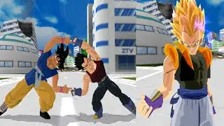 Gogeta GT ! Goku GT And Vegeta GT Fusion! Budokai Tenkaichi 3 Mod!