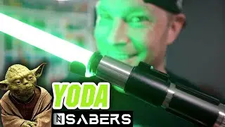 Jedi Master Yoda Neopixel Lightsaber Review - NSabers