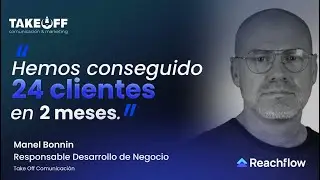 C&oacute;mo TakeOff consigui&oacute; 24 clientes en solo 2 meses con correos en fr&iacute;o