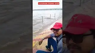 present situation in vijayawada krishna river #flood #floods #rain #panikimalina_edhava