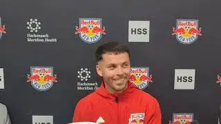 New York Red Bull's Lewis Morgan Full Post Game Media Availability vs New England Revolution