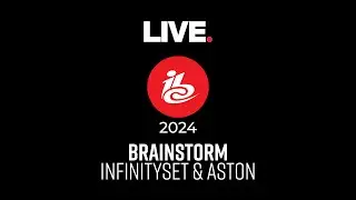 IBC 2024 Brainstorm InfinitySet and Aston virtual election show demo