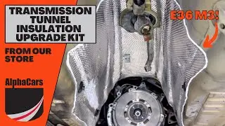 The Solution! BMW E36 - Disintegrated Transmission Tunnel Insulation