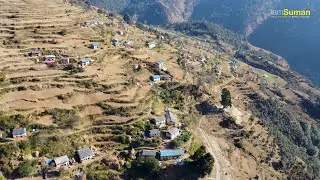 Drone view of Barekot Jiree Village after 6.4 Magnitude Earthquake | Jajarkot Earthquake | IamSuman