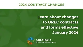 2024 New Contracts and Forms for Oklahoma Real Estate: Key Changes Explained