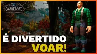 World of Warcraft - Battle For Azeroth || Conquista: &Eacute; Divertido Voar || Palap&atilde;o VS Miguel Escarpa
