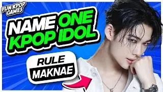 ⭐️ NAME ONE KPOP IDOL BY THE RANDOM RULE | KPOP QUIZ  - FUN KPOP GAMES 2026