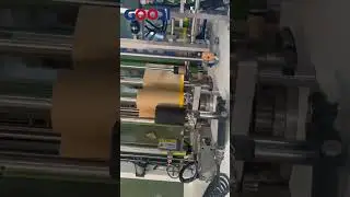 Watch how to produce masking film rolls with kraft paper or PE film