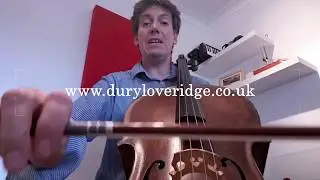 Cello Playing tips - improving bow contact - Cellist Dury Loveridge