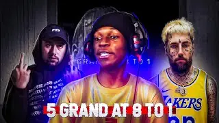 I ALMOST SHED A TEAR! $UICIDEBOY$ - 5 Grand at 8 to 1 (Lyric Video) Reaction
