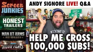 Andy Signore | LIVE! Q&A | Crossing 100,000 SUBSCRIBERS!!