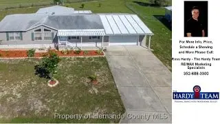 9223 BASIL ST, Brooksville, FL Presented by Ross Hardy - The Hardy Team.