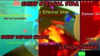 TOP PEOPLE HATCHING DEMON SNAKE SHINY ETERNAL STAR⭐️ AND SHINY DEMON SNAKE 🐍