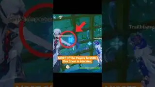Easiest HIDDEN Chest In Fontaine... #genshinimpact