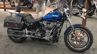 Customized 2018 FXLR LOW RIDER electric blue New models Harley-Davidson 2018 Los Angeles