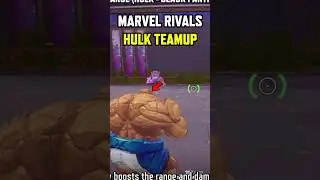 THE THING AND HULK'S TEAMUP IS CRAZY IN MARVEL RIVALS 😭😭😭