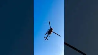 Helicopter flying over me | #HelicopterView #MountainAdventure #GoosebumpsMoment