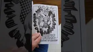 Marvel Comics HEROIC COLORING! Coloring Book Review & Flip Through