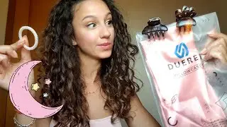 CAPELLI RICCI - Uso cuffia, federa o bandana? / Vi mostro come metto le pinze | Aggiornamento NOTTE🌙