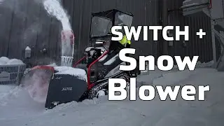 ❄️ Winter Won&rsquo;t Wait&mdash;Clear Snow Fast with Altoz! 🚜💨 #altoz  #snowblower  #madeinusa  #tracks