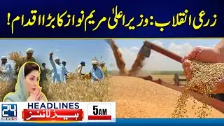 Gandapur Resignation Sparks Controversy - CM Punjab Maryam Nawaz Great Initiative - 5am Headlines
