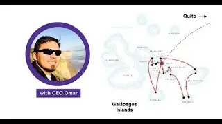A virtual live small group tour of the Galapagos with our CEO Omar.