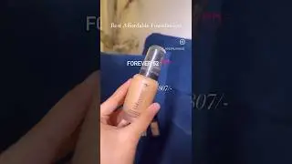 Best affordable foundations ✨ #affordablefoundation #bestfoundations #delhimakeupartist