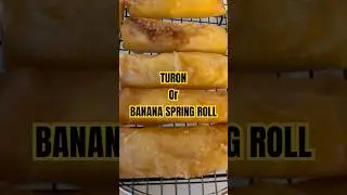 How to Make Turon the Easy Way | Quick Filipino Snack Recipe #turon #food  #cooking #shorts