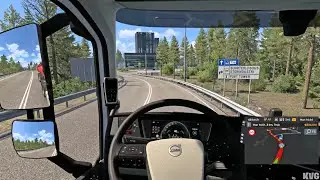 Euro Truck Simulator 2 - Lule&aring; to Kokkola - Nordic Horizons Gameplay (PC UHD) [4K60FPS]