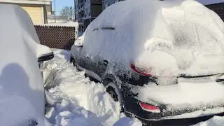 Їзда взимку. Канада.