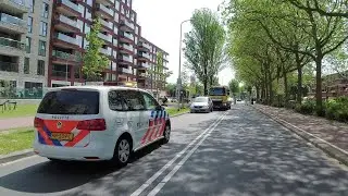 HTM lijn 26: Voorburg Station - Den Haag Kijkduin | Poller Escamplaan | 2021 | 4K