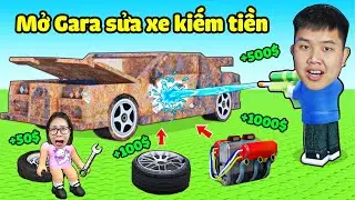 Mở Gara sửa xe &ocirc; t&ocirc; hỏng th&agrave;nh mới kiếm tiền nghỉ l&agrave;m video !? bqThanh & Ốc Ai Giỏi Hơn Gi&agrave;u Hơn