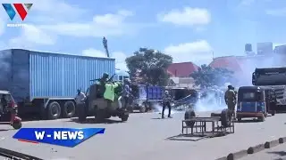 VURUGU TUNDUMA: MADEREVA BAJAJI WAFUNGA BARABARA KWA MAANDAMANO, MABOMU YA MACHOZI YAPIGWA