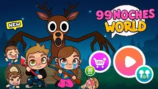 99 NOCHES EN EL BOSQUE INVADE AVATAR WORLD 🦌🌲😱 | Alicia Gameplays 🩷